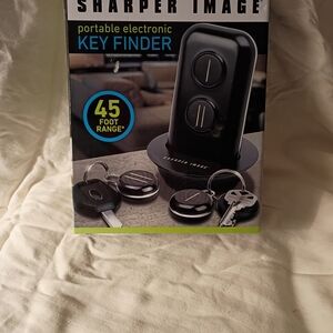Sharper Image Black Portable Key Finder